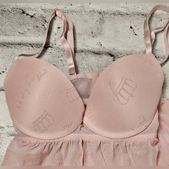 Juicy Couture Pink Chemise with Sweetheart Neckline - Picture 10 of 13